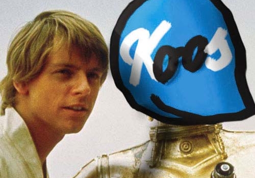 Koos in zijn digitale periode