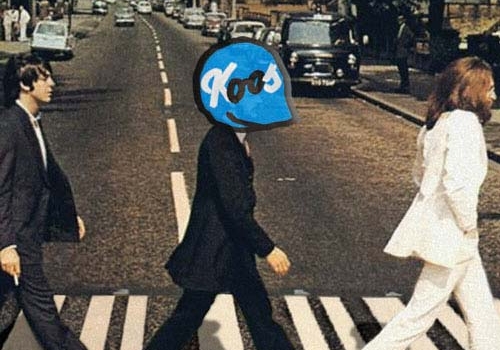 Koos tijdens zijn muzikale carrière