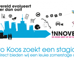 Koos zoekt een stagiair