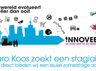 Koos zoekt een stagiair