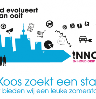 Koos zoekt een stagiair