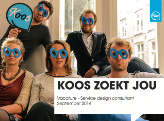 Service Design Consultant Vacature!
