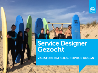 Vacature, Service Designer gezocht