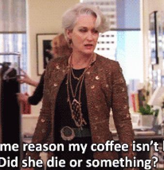 Geen koffie halen maar poetsen!