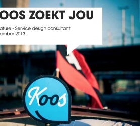 Vacancy for a Service Design Consultant!